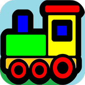 Train Games for Children icon