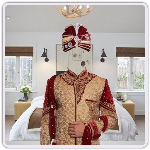 Men Sherwani Photo Suit icon