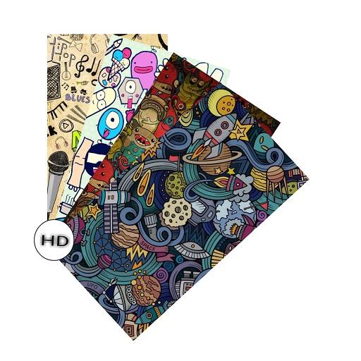 ikon Doodle Wallpaper HD