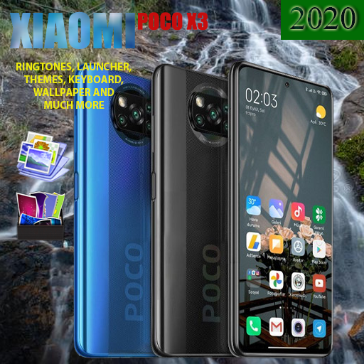 Xiaomi Poco X3 Wallpapers, Ringtone, Keyboard 2021 icon
