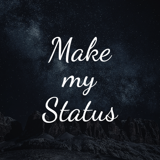 Make My Status - Create Text Quotes and Story icon