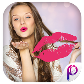 Lips Kiss Photo Editor - Sexy Lips kiss Sticker icon