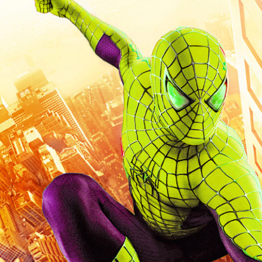 Spider Rope Hero Man Gangster icon