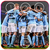 Man City Lock Screen &amp; HD Wallpapers icon