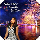 New Year Photo Editor icon