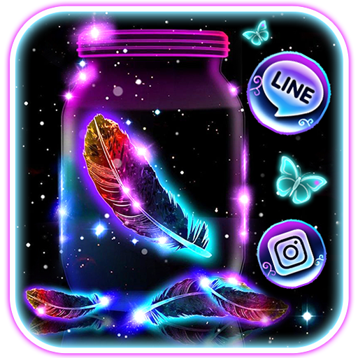 Neon, Fur, Bottle Themes, Live Wallpaper icon