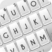 White Keyboard icon