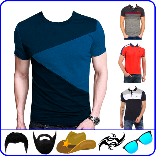 Men T Shirt Photo Suit Editor - Design T Shirt icon