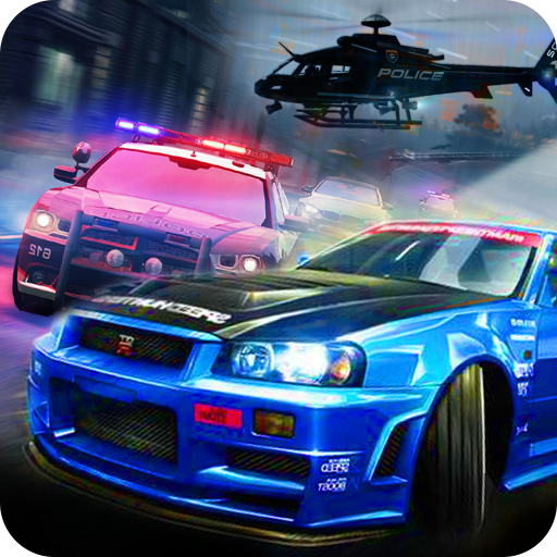 Police car: police games icon