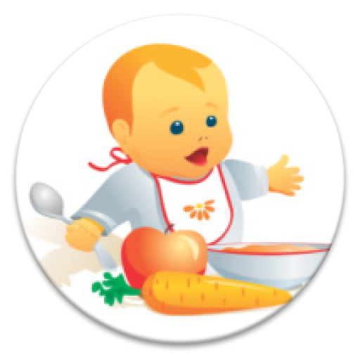 Baby solid food أيقونة