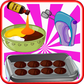 cooking games cream cookies cook icon