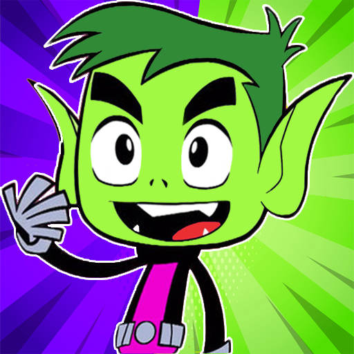 Teen titans Game hero fight Go icon