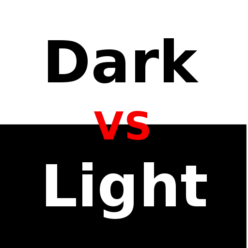 Dark vs Light icon