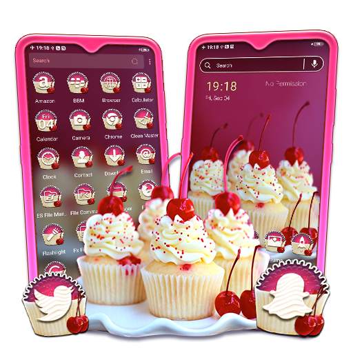 Cherry Cupcakes Theme icon