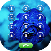 Blue Rose Photo Phone Dialer icon
