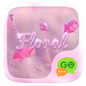 (FREE) GO SMS FLORAL THEME on 9Apps