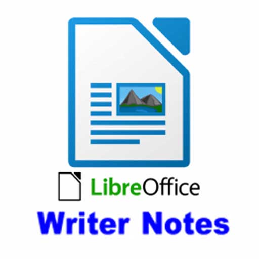 LibreOffice Writer Notes icon