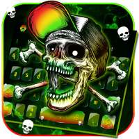 Клавиатура Rasta Skull on 9Apps