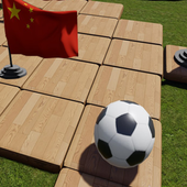 Soccer Rolling Ball- Football Roll 3D Puzzle Game icon
