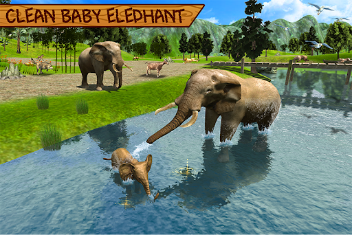 Wild Elephant Family Simulator screenshot 4