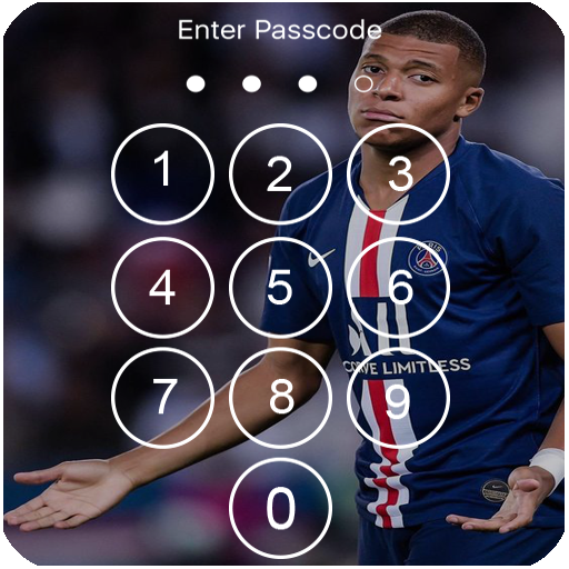 Kylian Mbappe Lock Screen icon