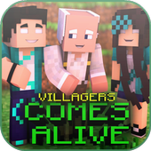Addon Comes Alive 2 Villagers for Minecraft PE icon