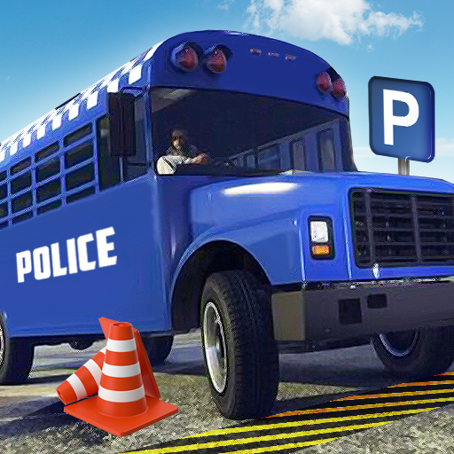 Police Bus Parking Simulator Coach Bus Simulation icon