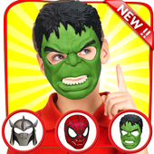 Superheroes Mask Photo Editor icon