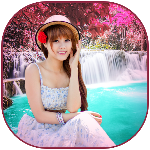 Waterfall Photo Frame Multi icon