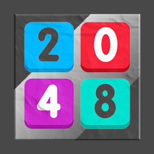 Black 2048 Puzzle Game icon