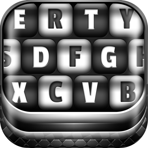 Black and White Keyboard icon