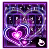 Sparkling Purple Heart on 9Apps