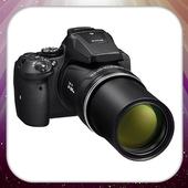 Professional digital camera icon