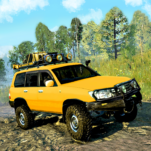 Offroad jeep driving simulator 4x4 desert drive icon