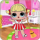 LOL Dolls Gift A House Cleaning icon