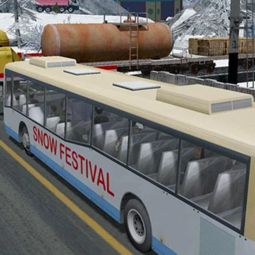 Snow Festival Hill Tourist Bus icon