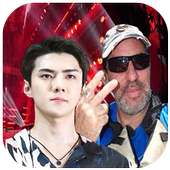 Selfie With Sehun EXO on 9Apps