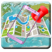 Find my  Lost Phone location. icon