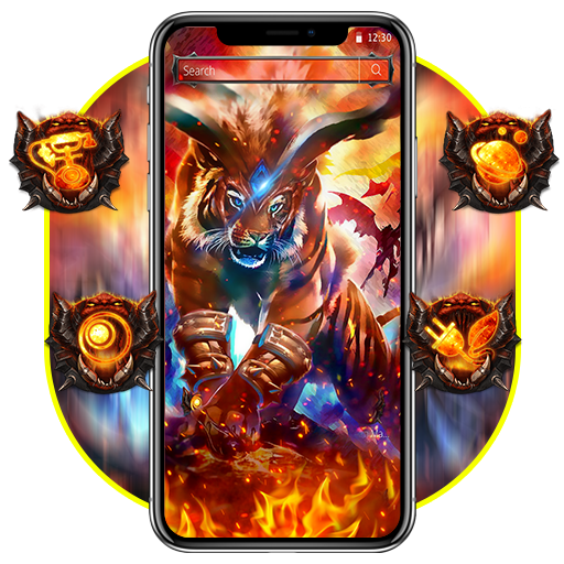 Legend Fire Tiger Theme icon