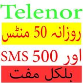 Telenoor Free Minutes Packeges icon
