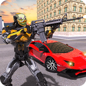 Real Robot Clown Gangster Squad: Crime Town icon