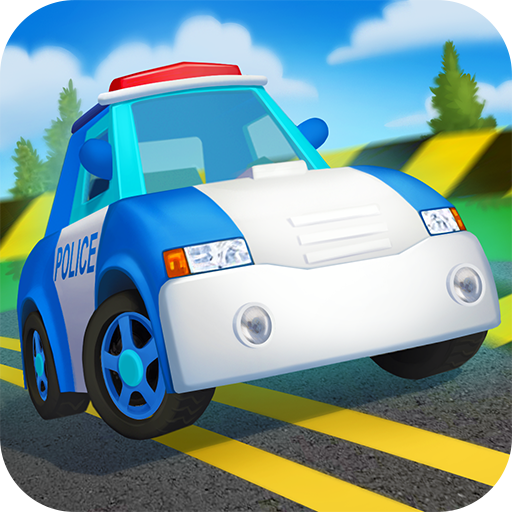 Funny police games for kids icon