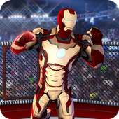 Grand Superhero Wrestling Fight Battle Arena Ring