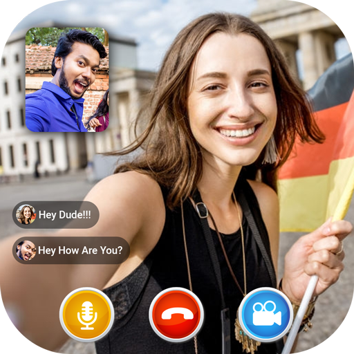 Meet New People - Video Chat &amp; random Call Guide icon