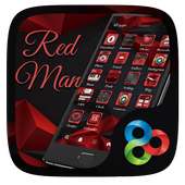 Red Man  Go Launcher Theme on 9Apps