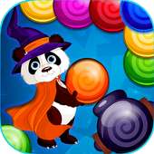 Bubble Halloween Panda Game