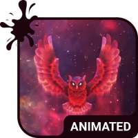 Space Owl Animated Keyboard   Live Wallpaper on 9Apps