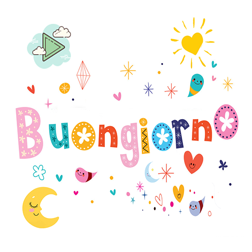 Buongiorno e Buonanotte Stickers Animato icon