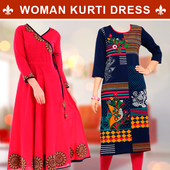 Women Kurti Dress Photo Suit Editor icon