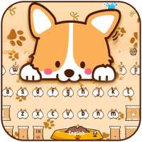 Cute dog keyboard on 9Apps